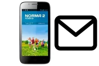 Richten Sie E-Mails auf dem KENEKSI Norma 2 ein