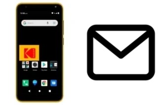 Richten Sie E-Mails auf dem Kodak KD50 ein