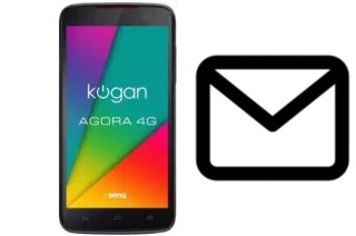 Richten Sie E-Mails auf dem Kogan Agora 4G Plus ein