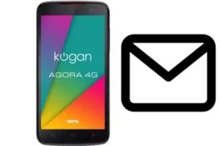 Richten Sie E-Mails auf dem Kogan Agora 4G ein