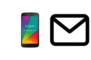 Richten Sie E-Mails auf dem Kogan Agora Quad Core ein