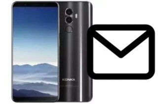 Richten Sie E-Mails auf dem Konka S5 ein