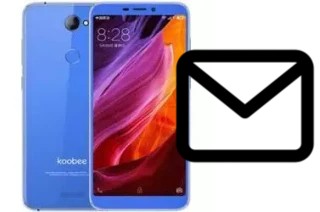 Richten Sie E-Mails auf dem Koobee S509 ein