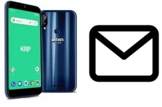 Richten Sie E-Mails auf dem Krip K57 4G LTE ein