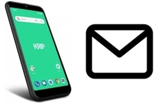 Richten Sie E-Mails auf dem Krip K65 ein