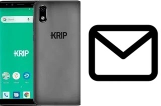 Richten Sie E-Mails auf dem Krip K7 ein