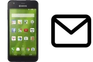 Richten Sie E-Mails auf dem Kyocera DIGNO C ein