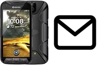 Richten Sie E-Mails auf dem Kyocera DuraForce Pro ein