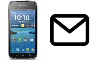 Richten Sie E-Mails auf dem Kyocera Hydro Life ein