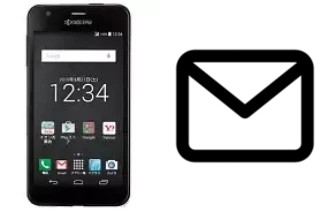 Richten Sie E-Mails auf dem Kyocera S301 ein