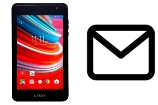 Richten Sie E-Mails auf dem Lanix Ilium PAD RX7 ein