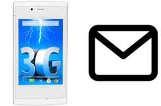 Richten Sie E-Mails auf dem Lava 3G 354 ein