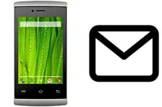 Richten Sie E-Mails auf dem Lava Iris 352 Flair ein