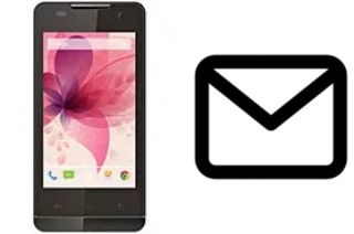 Richten Sie E-Mails auf dem Lava Iris 400Q ein