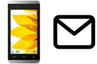 Richten Sie E-Mails auf dem Lava Iris 400s ein