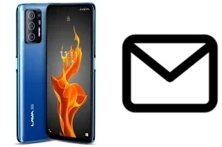 Richten Sie E-Mails auf dem Lava AGNI 5G ein