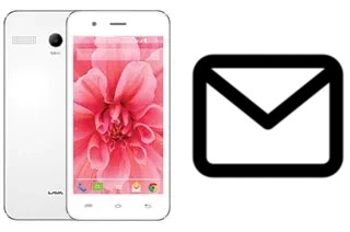 Richten Sie E-Mails auf dem Lava Iris Atom 2 ein