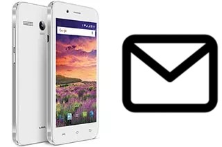 Richten Sie E-Mails auf dem Lava Iris Atom X ein