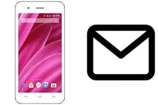 Richten Sie E-Mails auf dem Lava Iris Atom 2X ein