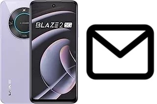 Richten Sie E-Mails auf dem Lava Blaze 2 5G ein