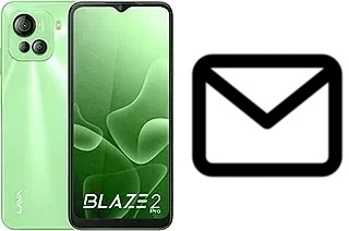 Richten Sie E-Mails auf dem Lava Blaze 2 Pro ein