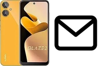 Richten Sie E-Mails auf dem Lava Blaze 2 ein