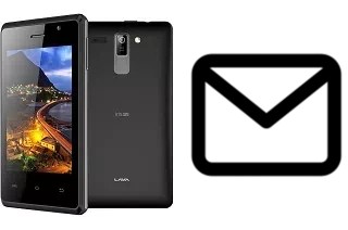 Richten Sie E-Mails auf dem Lava Iris 325 Style ein