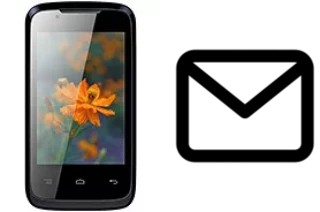 Richten Sie E-Mails auf dem Lava Iris 356 ein