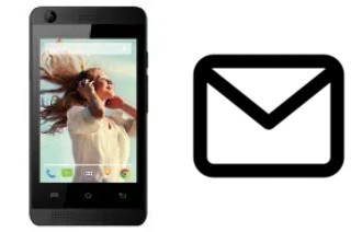 Richten Sie E-Mails auf dem Lava Iris 360 Music ein