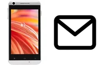 Richten Sie E-Mails auf dem Lava Iris 404e ein