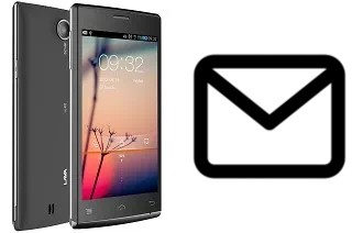 Richten Sie E-Mails auf dem Lava Iris 470 ein