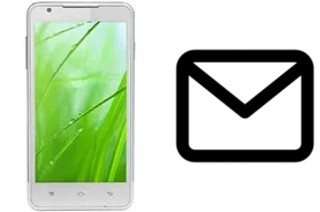 Richten Sie E-Mails auf dem Lava Iris 503e ein