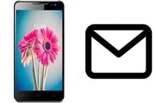 Richten Sie E-Mails auf dem Lava Iris 504q ein