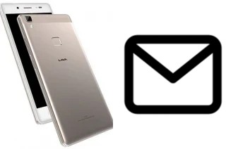 Richten Sie E-Mails auf dem Lava iris 80 ein