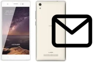 Richten Sie E-Mails auf dem Lava Iris 820 ein