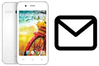 Richten Sie E-Mails auf dem Lava Iris Atom ein