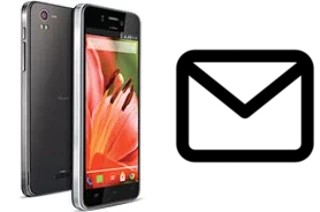 Richten Sie E-Mails auf dem Lava Iris Pro 30 ein