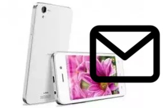 Richten Sie E-Mails auf dem Lava Iris X1 Atom ein