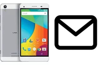 Richten Sie E-Mails auf dem Lava Pixel V1 ein