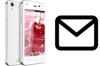 Richten Sie E-Mails auf dem Lava Iris X1 mini ein