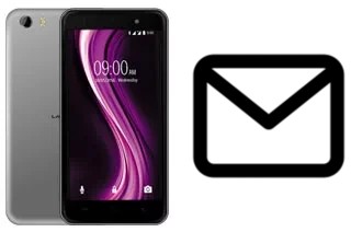 Richten Sie E-Mails auf dem Lava X81 ein