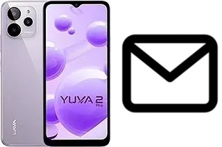 Richten Sie E-Mails auf dem Lava Yuva 2 Pro ein