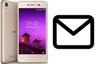 Richten Sie E-Mails auf dem Lava Z50 ein