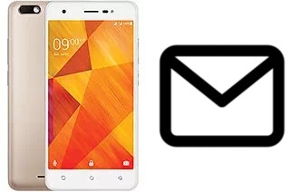 Richten Sie E-Mails auf dem Lava Z60s ein