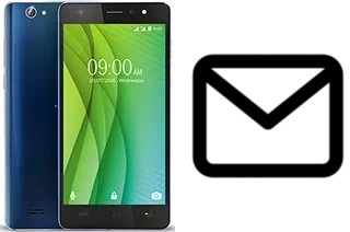 Richten Sie E-Mails auf dem Lava X50 Plus ein