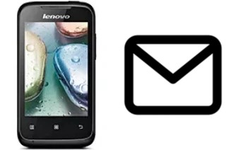 Richten Sie E-Mails auf dem Lenovo A269i ein