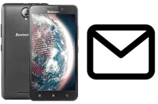 Richten Sie E-Mails auf dem Lenovo A5000 ein