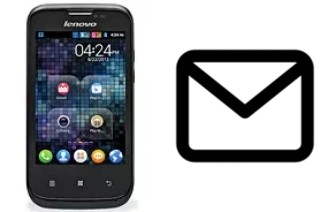 Richten Sie E-Mails auf dem Lenovo A60+ ein