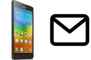 Richten Sie E-Mails auf dem Lenovo A6000 Plus ein