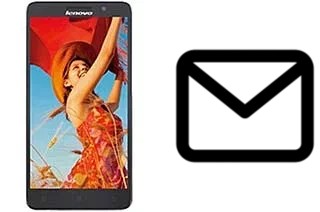 Richten Sie E-Mails auf dem Lenovo A616 ein